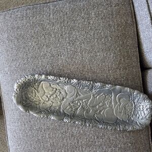 Arthur Court Squirrel Tray 1988 Oblong Squirrel And Acorns 19x6 1988